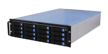 INNI-3UVC-128-00-D16 - Програмно-апаратна платформа з можливістю підключення до 128 IP-камер. Можливість встановлення 16 HDD, базова модель без підтримки аналітичних модулів. INNI-3UVC-128-00-D16